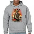 thumbnail image 1 of Apocalypse Reaper Sweatshirt Fantasy Skeleton Knight with a Sword Medieval Legendary Creature Dragon Wizard Hoodie, 1 of 7