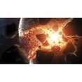 thumbnail image 1 of Apocalyptic space scene with an exploding planet Poster Print, 1 of 2