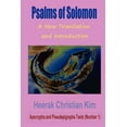 thumbnail image 1 of Apocrypha and Pseudepigrapha Texts: Psalms of Solomon: A New Translation and Introduction (Paperback), 1 of 1