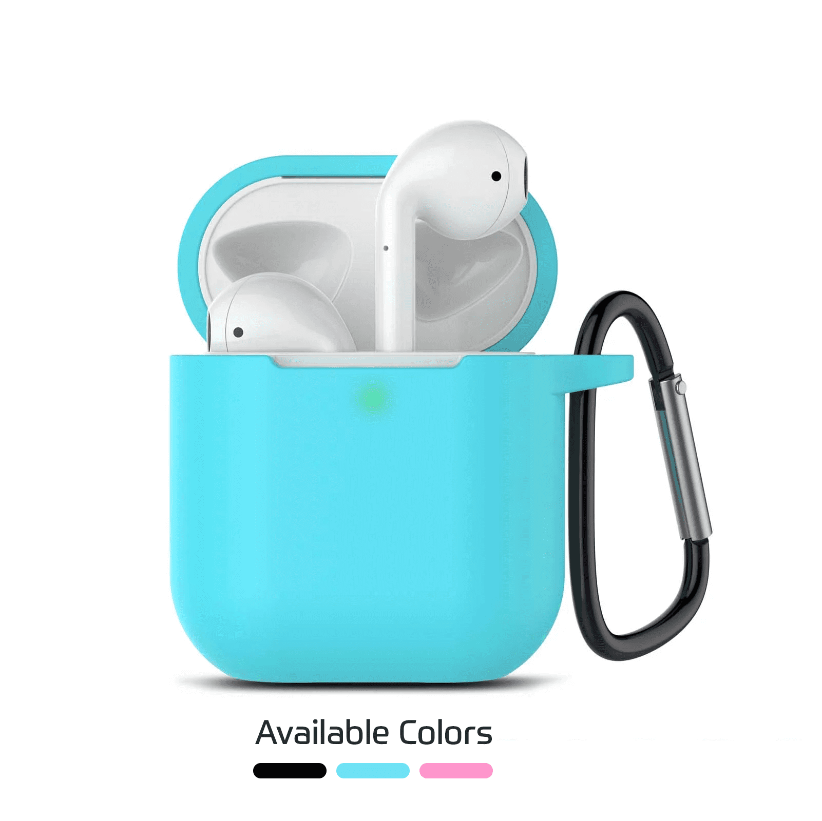 Apods Silicone Charging Case Cover for Apple AirPods (1st and 2nd ...