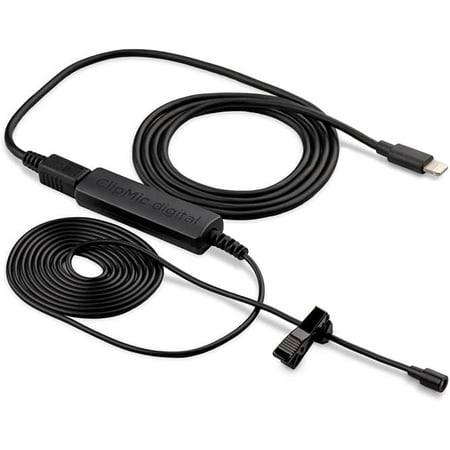 Apogee ClipMic Digital 2 USB Lavalier Microphone for Podcast, Travel, Conference Calls, comaptible with Mac, Windows, and iOS