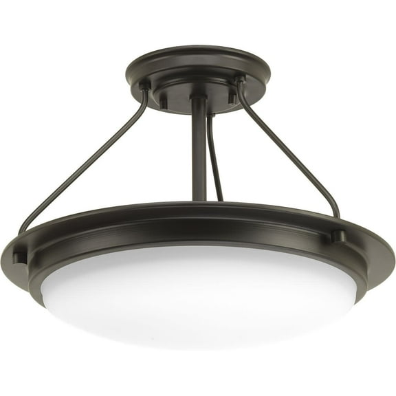 Apogee Collection 15" LED Semi-Flush/Convertible
