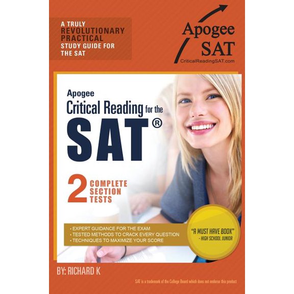 Apogee Critical Reading for the SAT