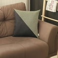 thumbnail image 1 of Apolena Boho-Chic Decorative Houndstooth Jacquard Pillow Cover & Insert, 1 of 7