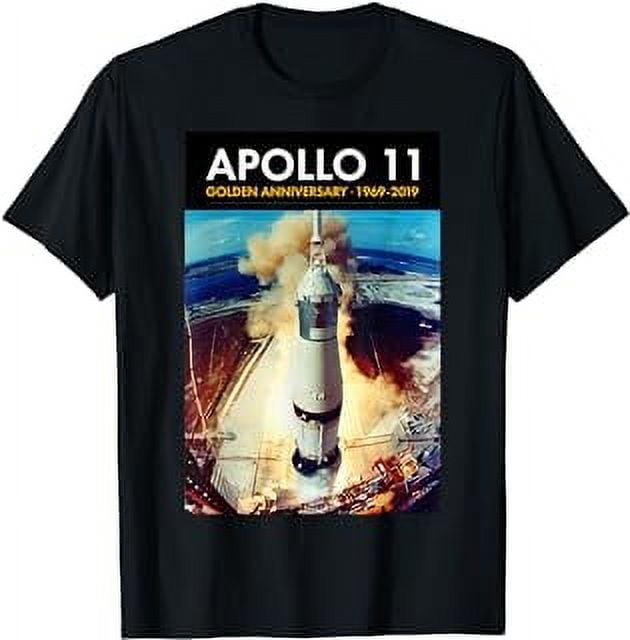 Apollo 11 50th Anniversary Saturn V 39A Launch T Shirt Tee - Walmart.com