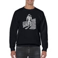 thumbnail image 1 of Apollo 11 Astronaut Sweatshirt Men -GoatDeals Designs, Male Large, 1 of 4