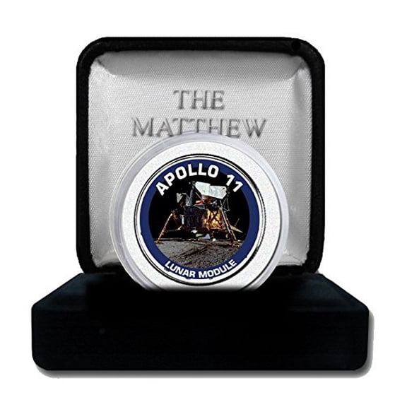 Apollo 11 Lunar Module Coin Capsuled