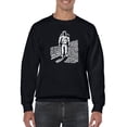thumbnail image 1 of Apollo 11 Mission Crew Members Sweatshirt Men -GoatDeals Designs, Male Medium, 1 of 4