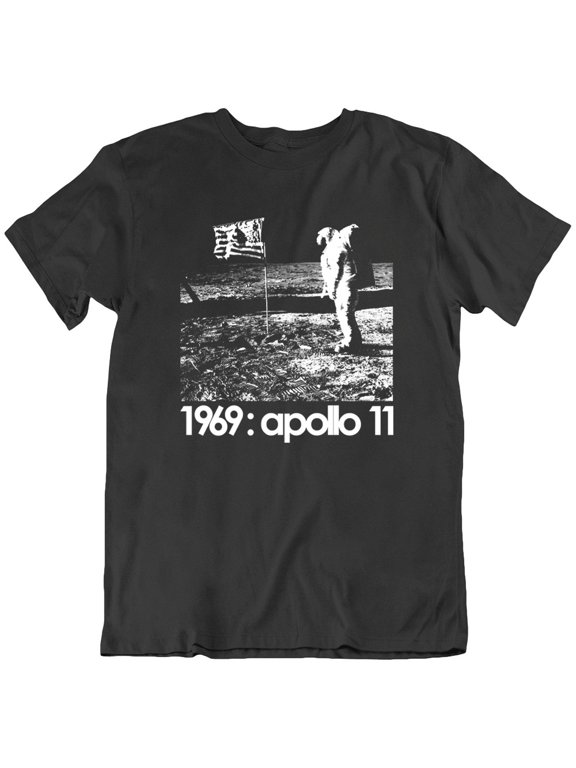 Apollo 11 Theory Stanley Kubrick Moon 2001 Space Ship Odyssey T Shirt Gift New