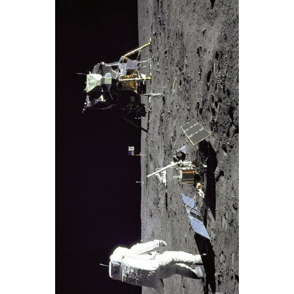 Apollo 11 poster Metal Sign 8inx 12in Print on Metal 8x12 #575304 Square Adults Best Posters