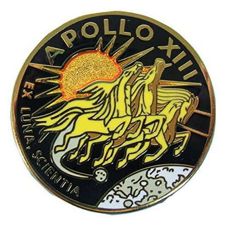 Apollo 13 Lapel Pin Official Nasa Edition "Failure Is Not an Option"