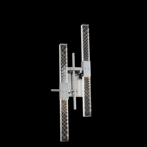 Apollo 4 Light LED Wall Bracket with Crystals
