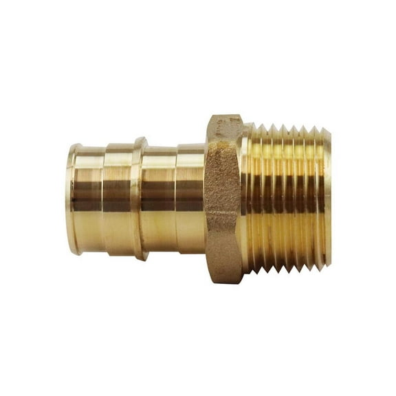 Apollo 4008436 0.75 in. MNPT Male Adapter, Brass