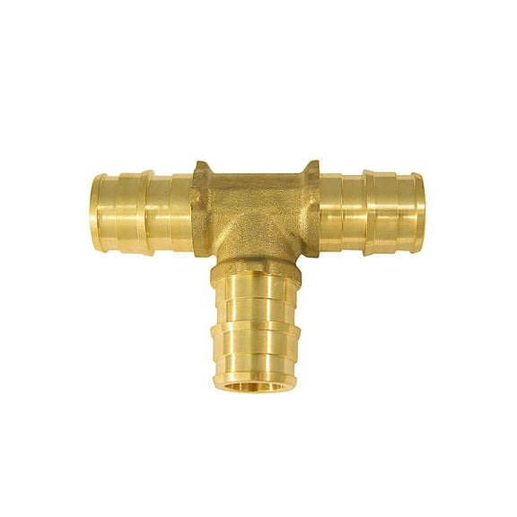 Apollo 4008438 0.5 x 0.5 in. PEX-A Barb Brass Tee Fitting