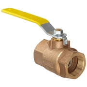 Apollo 70-100 Series Bronze Ball Valve, Two Piece, Inline, Lever, 3/8 NPT Female CA1