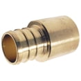 thumbnail image 1 of Apollo APXMSA11 Pipe Adapter, 1 in, PEX x Male Solder, Brass, 200 psi Pressure, 1 of 2