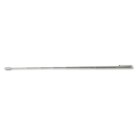 Apollo Audio Visual Slimline Pen-size Pocket Pointer W/clip, Extends To 24-1/2", Silver