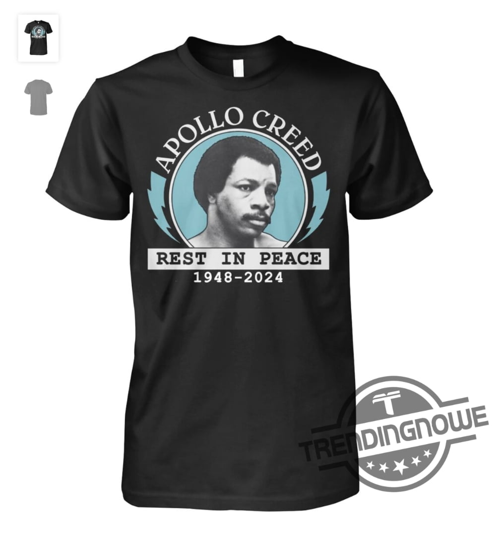 Apollo Creed Shirt There Is No Tomorrow Shirt Rip Apollo Creed Shirt ...