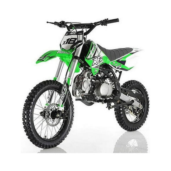 Apollo DB-X18 125cc Manual transmission Dirt Bike - Green