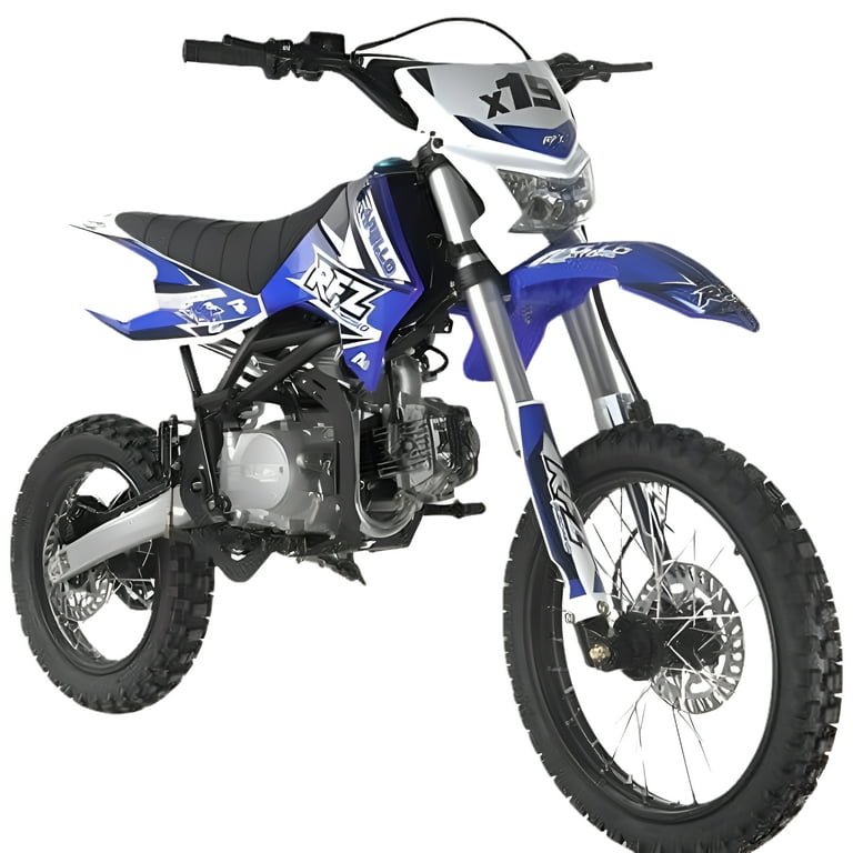 Apollo DB X19 125cc Adult Dirt Bike Manual Transmission Blue Free Shipping Walmart