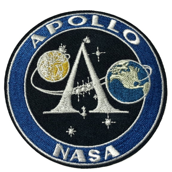 Apollo Embroidered Patch Iron/Sew-On Applique NASA Space Explorer Planets