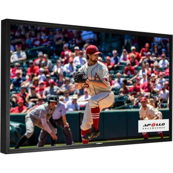 Apollo  75"  Outdoor TV Enclosures for 70" - 75" TVs-  AE7570 Black