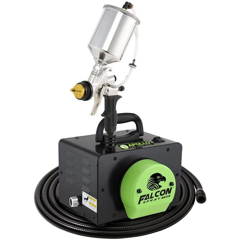 Falcon-5 HVLP Turbine Paint System With E7700GTO-600 Spray Gun – 5-Stage Professional Sprayer For Cars, Boats, Wood