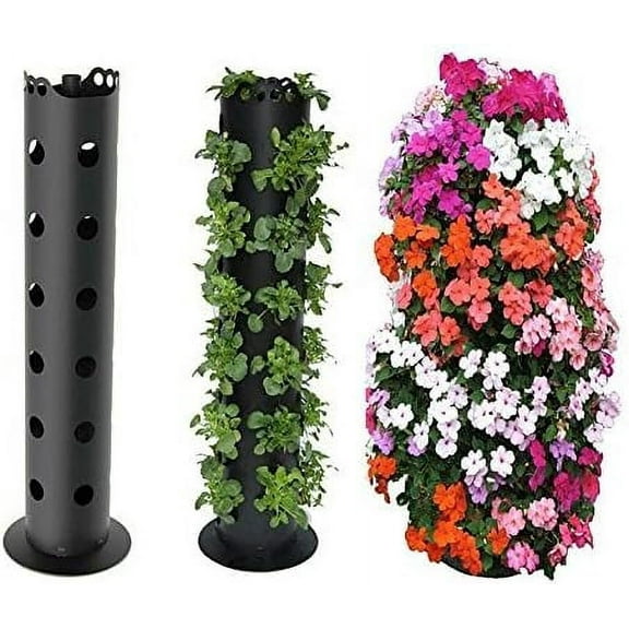 Apollo Flower Tower Freestanding Planter, 3-Feet