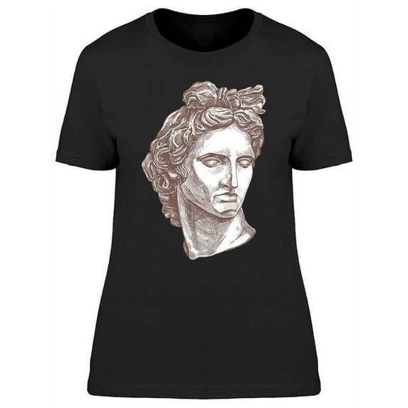 Apollo Gypsum Sculpture T-Shirt Women -Image by Shutterstock, Female Medium