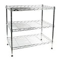 thumbnail image 1 of Apollo Hardware Chrome 3-Tier Wire Shelving, 1 of 19
