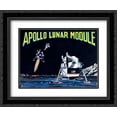 thumbnail image 1 of Apollo Lunar Module 2x Matted 24x20 Black Ornate Framed Art Print by Retrobot, 1 of 2