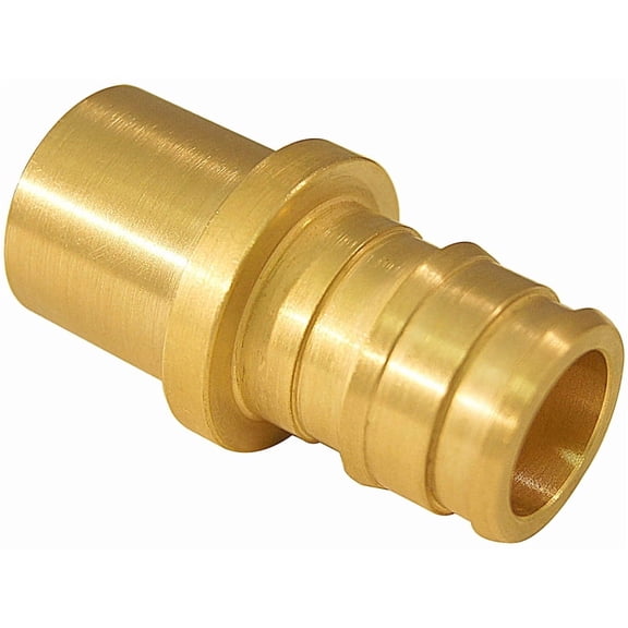Apollo EPXMS1212 Pipe Adapter, 1/2 in, PEX-A Barb x Sweat, 200 psi Pressure, 50/CT