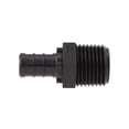 thumbnail image 1 of Apollo PXPAM125PK ApolloPEX Series Pipe Adapter, 1/2 in, Barb x MPT, Poly Alloy, 200 psi Pressure Black - pack of 5, 1 of 2