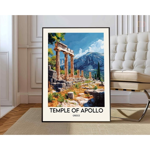 Apollo Pennsylvania City Poster, Unframed Paper Poster 8x10in