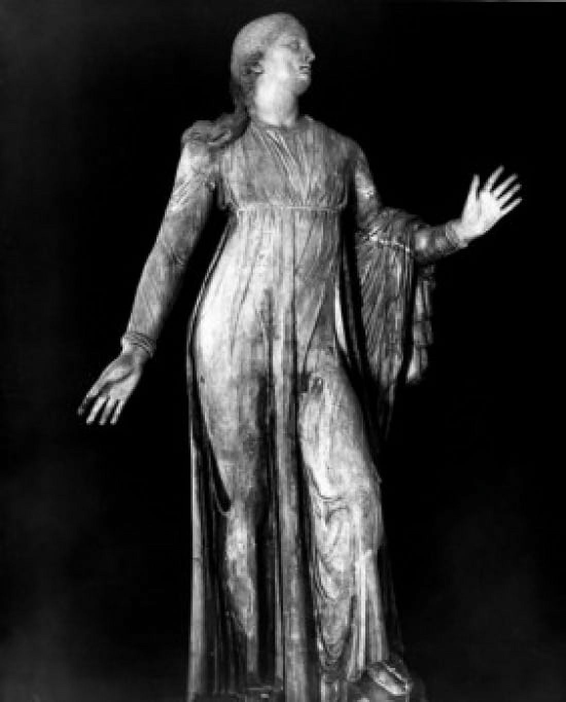 Apollo as Daughter of Niobe sculpture Italy Florence Galleria Degli Uffizi Canvas Art - (18 x 24)