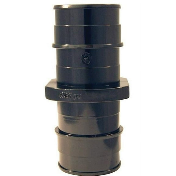 Mosack Group Poly Alloy PEX Coupling PEX Pipe Plastic Coupler - 1 In - 10 Pack