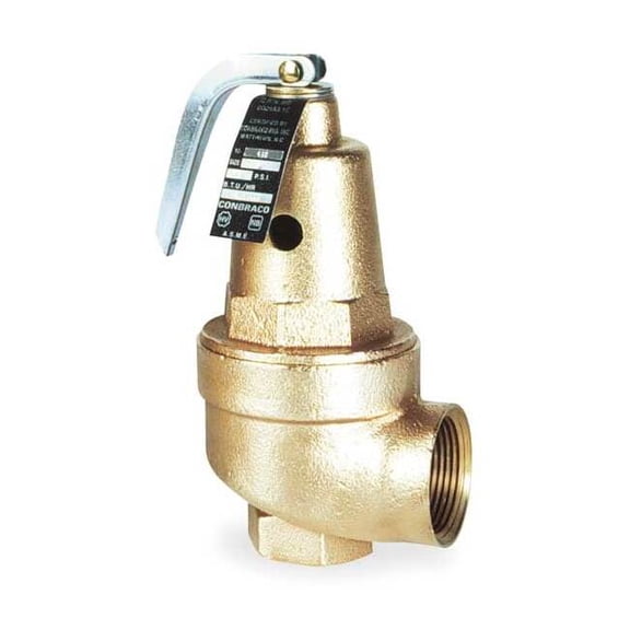 Apollo Safety Relief Valve,1-1/2 In,150 psi  1060734