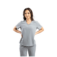 thumbnail image 1 of Apollo Scrubs Women's Medical Scrub Top - Essential, V-Neck Shirt, 1 of 17