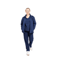 thumbnail image 1 of Apollo Scrubs Women's Medical Scrub Jacket - Full Zip, Liner, Pockets, 1 of 23