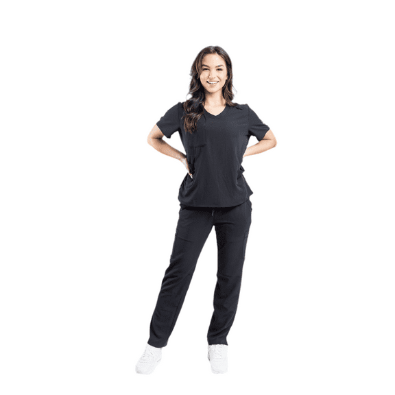 Apollo Scrubs - Hers - The Utility Tops for women, V-Neck shirt