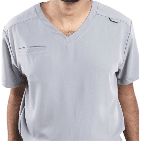 Apollo Scrubs Men's Medical Scrub Top - Essential, V-Neck Shirt