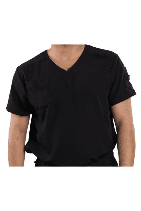Men's Medical Scrub Top - Utility, V-Neck Shirt