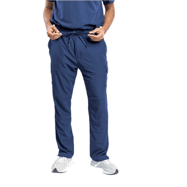 Apollo Scrubs - His - Utility Pant for men, straight leg loose style bottom