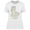 thumbnail image 1 of Apollo Sculpture Graphic T-Shirt Women -Image by Shutterstock, Female Small, 1 of 2