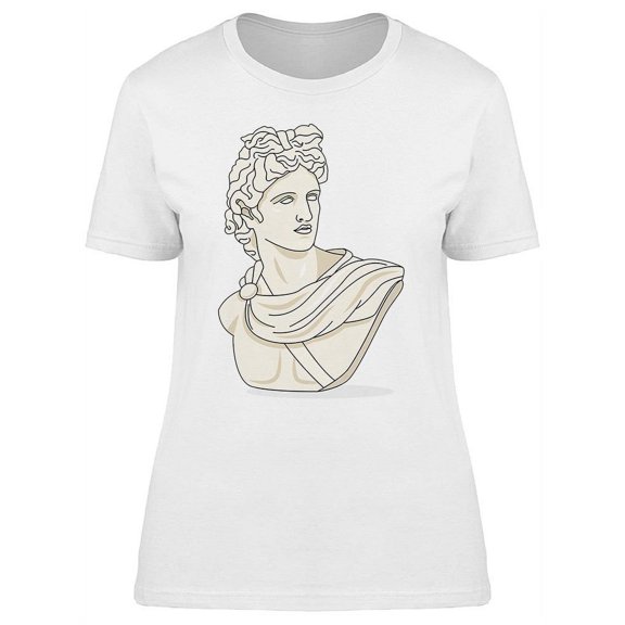 Apollo Sculpture Graphic T-Shirt Women -Image by Shutterstock, Female Small