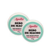 Apollo Sebo De Macho Scar Reducing Treatment Cream, New & Sealed 10g (2 Count)