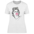 thumbnail image 1 of Apollo Statue With Bubble Gum T-Shirt Women -Image by Shutterstock, Female Small, 1 of 2