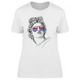 thumbnail image 1 of Apollo Statue With Glasses T-Shirt Women -Image by Shutterstock, Female Small, 1 of 2