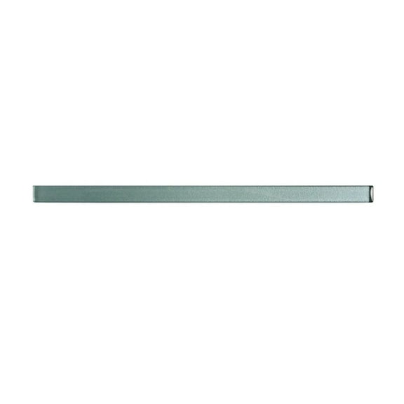 Apollo Tile 10 pack 0.6-in W x 12-in L Glass Glossy Pencil Liner Tile Trim (0.5 Sq ft/case)