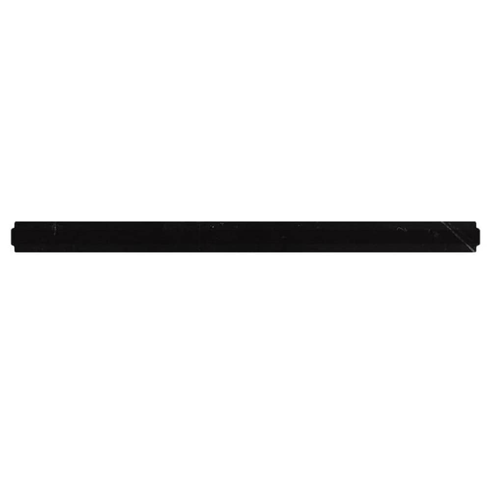 Apollo Tile  10 pack 0.8-in W x 12-in L Marble Polished Pencil Liner Tile Trim (0.667 Sq ft/case)